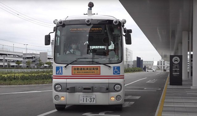 GMPS Demonstration Test of Autonomous Drive -Chubu International Airport Japan-