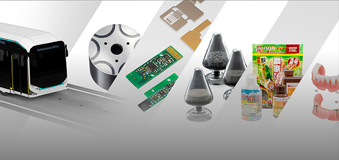 電子機能材料・部品および磁石応用製品
