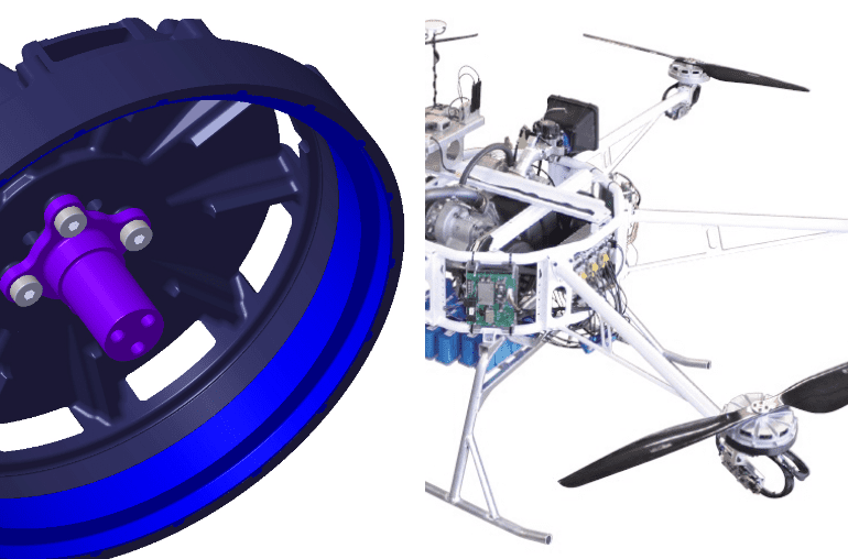 Story 2/ Design of outer rotor that realizes 30% weight reduction of the motor