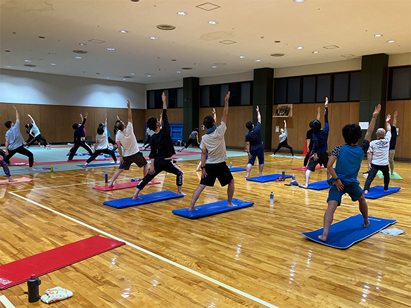 アスカムでのヨガ教室