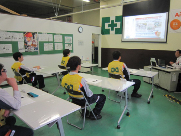 安全キーマン育成教育の様子