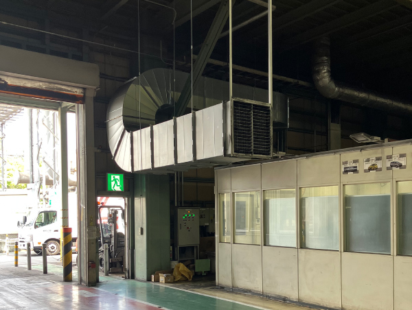 暑熱対策（気化式冷風機器）