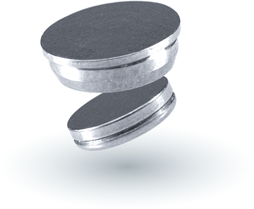 Magnetic attachments for natural teeth